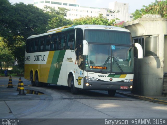 Empresa Gontijo de Transportes 5885 na cidade de São Paulo, São Paulo, Brasil, por José Geyvson da Silva. ID da foto: 3326384.