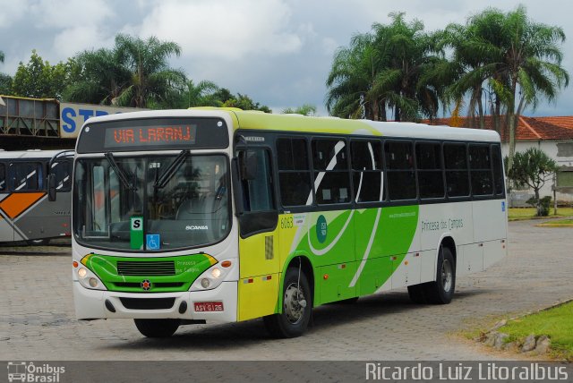 Expresso Princesa dos Campos 6063 na cidade de Registro, São Paulo, Brasil, por Ricardo Luiz. ID da foto: 3348281.