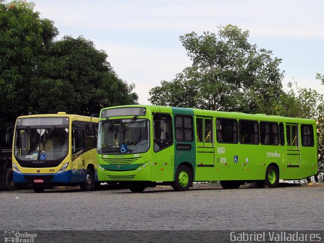 EMVIPI - Empresa Viação Piauí 01078 na cidade de Divinópolis, Minas Gerais, Brasil, por Gabriel Valladares. Número da foto: #3348468.