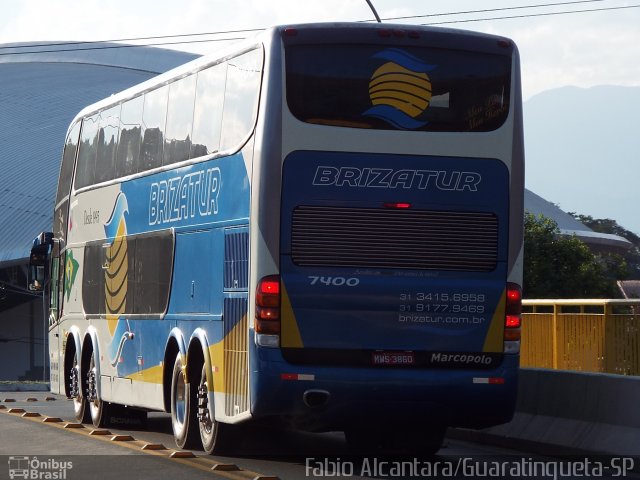 Brizatur 7400 na cidade de Aparecida, São Paulo, Brasil, por Fabio Alcantara. ID da foto: 3349218.