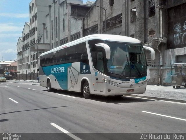 Rápido Macaense RJ 150.003 na cidade de Rio de Janeiro, Rio de Janeiro, Brasil, por Zé Ricardo Reis. Número da foto: #3348863.
