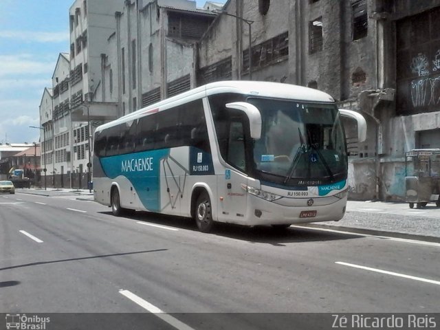 Rápido Macaense RJ 150.003 na cidade de Rio de Janeiro, Rio de Janeiro, Brasil, por Zé Ricardo Reis. ID da foto: 3348863.