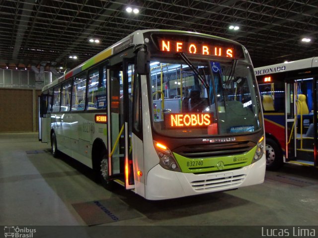 Viação Pavunense B32740 na cidade de Rio de Janeiro, Rio de Janeiro, Brasil, por Lucas Lima. Número da foto: #3347042.