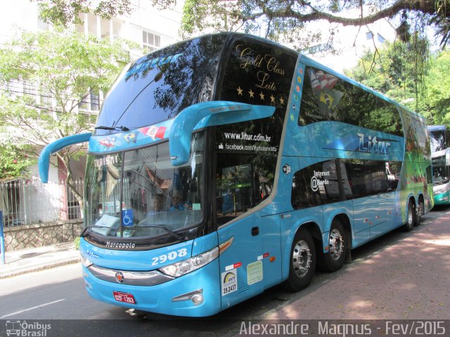 Litur Turismo 2908 na cidade de Rio de Janeiro, Rio de Janeiro, Brasil, por Alexandre  Magnus. Número da foto: #3349469.