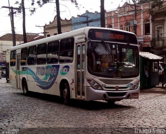FAOL - Friburgo Auto Ônibus 419 na cidade de Nova Friburgo, Rio de Janeiro, Brasil, por Thiago Silva. Número da foto: #3348262.