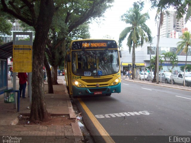 Viação Garcia 7499 na cidade de Maringá, Paraná, Brasil, por Diego Lopes. Número da foto: #3349044.