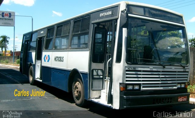 Metrobus 510 na cidade de Goiânia, Goiás, Brasil, por Carlos Júnior. ID da foto: 3348279.