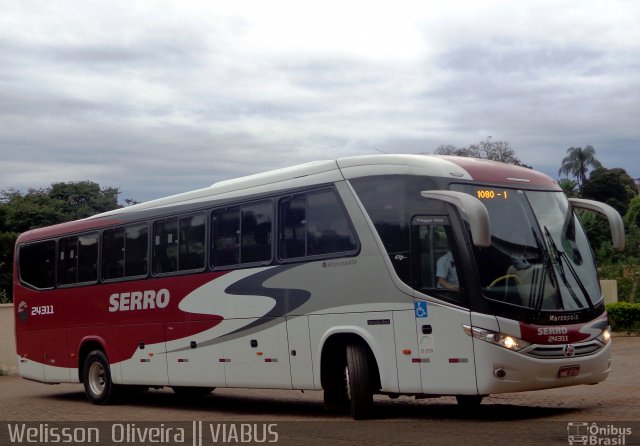 Viação Serro 24311 na cidade de Conceição do Mato Dentro, Minas Gerais, Brasil, por Welisson  Oliveira. ID da foto: 3351320.