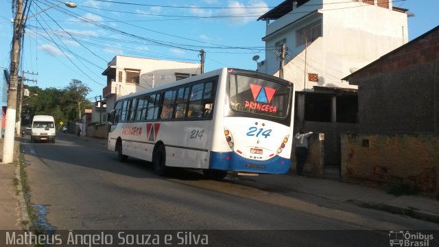 Viação Princesa da Serra 214 na cidade de Valença, Rio de Janeiro, Brasil, por Matheus Ângelo Souza e Silva. Número da foto: #3350540.