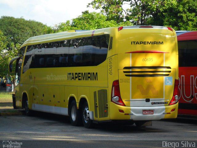 Viação Itapemirim 60695 na cidade de São Paulo, São Paulo, Brasil, por Diego Silva. Número da foto: #3350902.