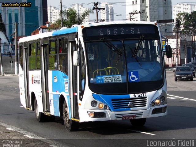 Transwolff Transportes e Turismo 6 6277 na cidade de São Paulo, São Paulo, Brasil, por Leonardo Fidelli. Número da foto: #3351279.