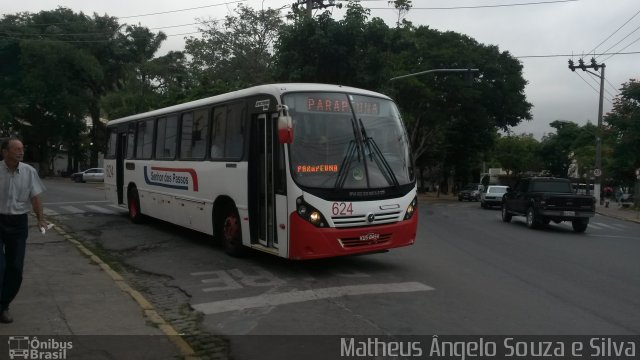 Viação Senhor dos Passos 624 na cidade de Valença, Rio de Janeiro, Brasil, por Matheus Ângelo Souza e Silva. Número da foto: #3350536.
