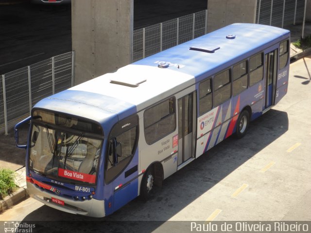 Viação Boa Vista BV-801 na cidade de Campinas, São Paulo, Brasil, por Paulo de Oliveira Ribeiro. ID da foto: 3350932.