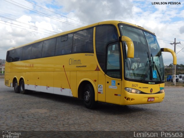 Viação Itapemirim 8629 na cidade de Caruaru, Pernambuco, Brasil, por Lenilson da Silva Pessoa. ID da foto: 3350549.