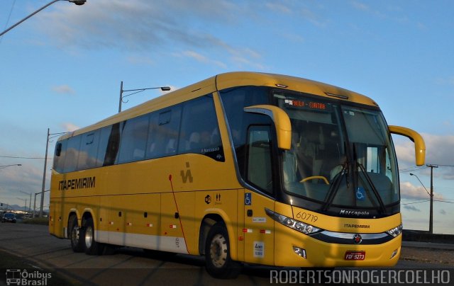 Viação Itapemirim 60719 na cidade de Curitiba, Paraná, Brasil, por Roger Coelho. ID da foto: 3351324.