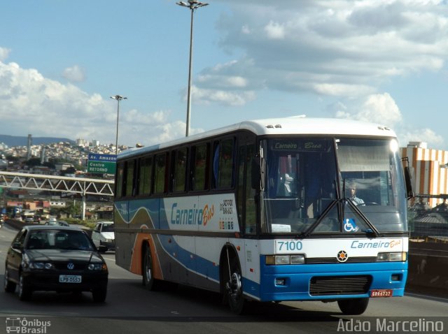 Carneiro Bus 7100 na cidade de Belo Horizonte, Minas Gerais, Brasil, por Adão Raimundo Marcelino. ID da foto: 3351492.