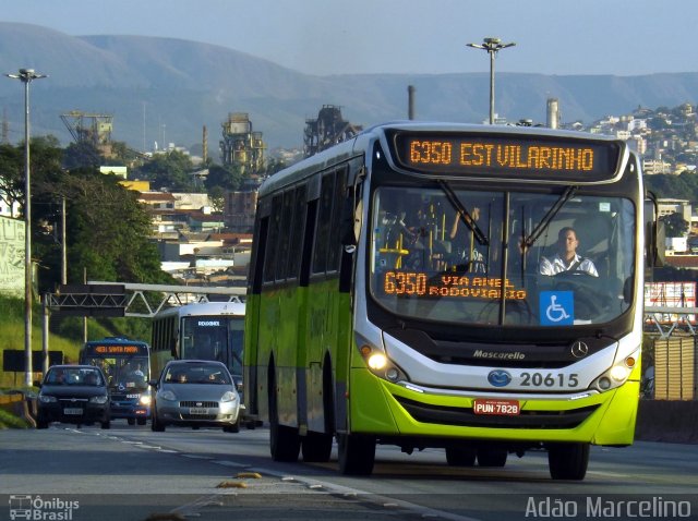 Sagrada Família Ônibus 20615 na cidade de Belo Horizonte, Minas Gerais, Brasil, por Adão Raimundo Marcelino. ID da foto: 3351344.