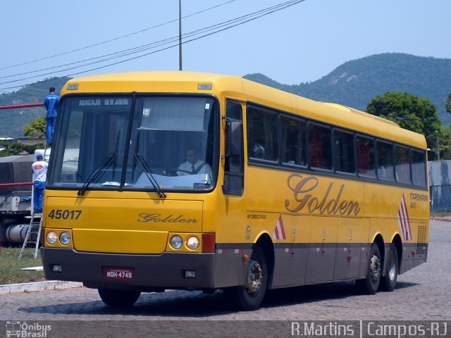 Viação Itapemirim 45017 na cidade de Campos dos Goytacazes, Rio de Janeiro, Brasil, por Roberto  Martins. ID da foto: 3352067.