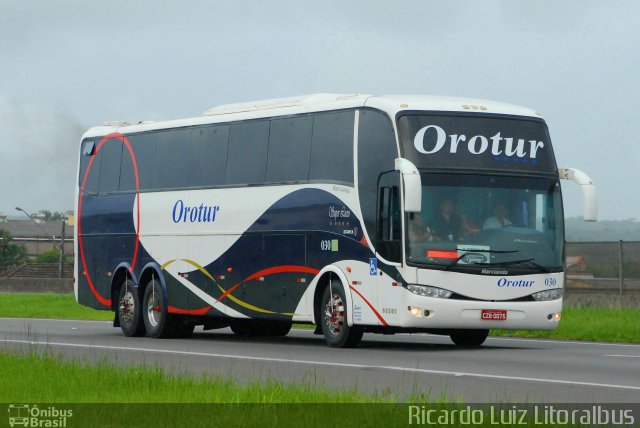 Orotur Turismo 030 na cidade de Registro, São Paulo, Brasil, por Ricardo Luiz. ID da foto: 3353048.