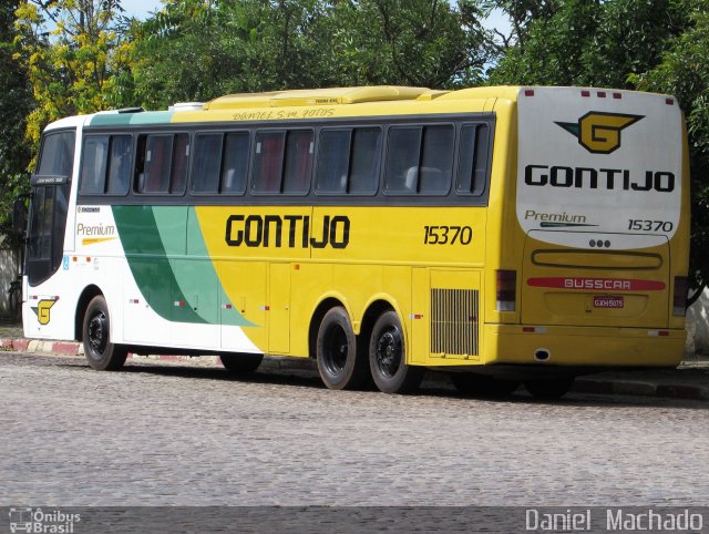 Empresa Gontijo de Transportes 15370 na cidade de Vitória da Conquista, Bahia, Brasil, por Daniel  Machado. ID da foto: 3352789.