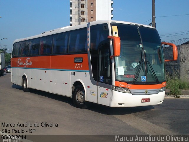 Viação Vale do Tietê 778 na cidade de São Paulo, São Paulo, Brasil, por Marco Aurélio de Oliveira. Número da foto: #3353809.