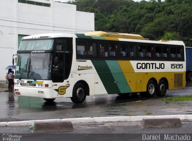 Empresa Gontijo de Transportes 15135 na cidade de Ilhéus, Bahia, Brasil, por Daniel  Machado. ID da foto: 3352829.