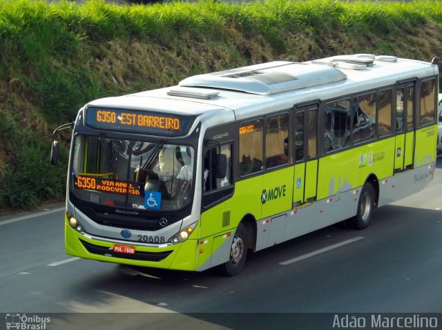 Sagrada Família Ônibus 20608  na cidade de Belo Horizonte, Minas Gerais, Brasil, por Adão Raimundo Marcelino. ID da foto: 3353337.