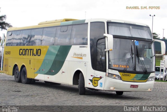 Empresa Gontijo de Transportes 12810 na cidade de Perdões, Minas Gerais, Brasil, por Daniel  Machado. Número da foto: #3352753.