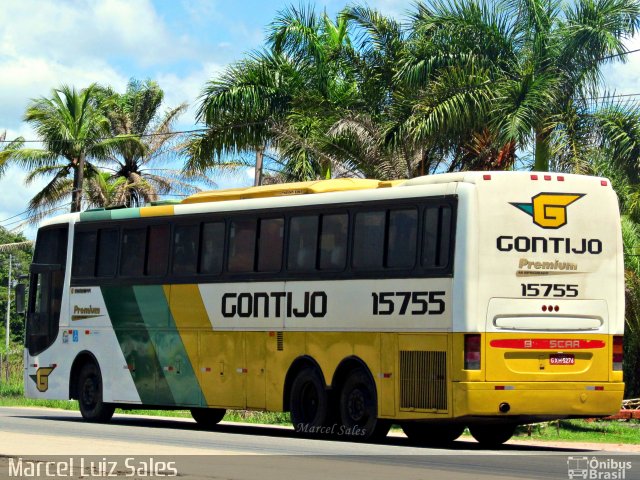 Empresa Gontijo de Transportes 15755 na cidade de Porto Seguro, Bahia, Brasil, por Marcel  Sales. Número da foto: #3352249.