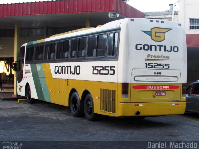 Empresa Gontijo de Transportes 15255 na cidade de Vitória da Conquista, Bahia, Brasil, por Daniel  Machado. ID da foto: 3352797.