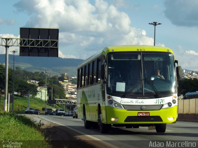 Circuito Verde 3470 na cidade de Belo Horizonte, Minas Gerais, Brasil, por Adão Raimundo Marcelino. ID da foto: 3353278.