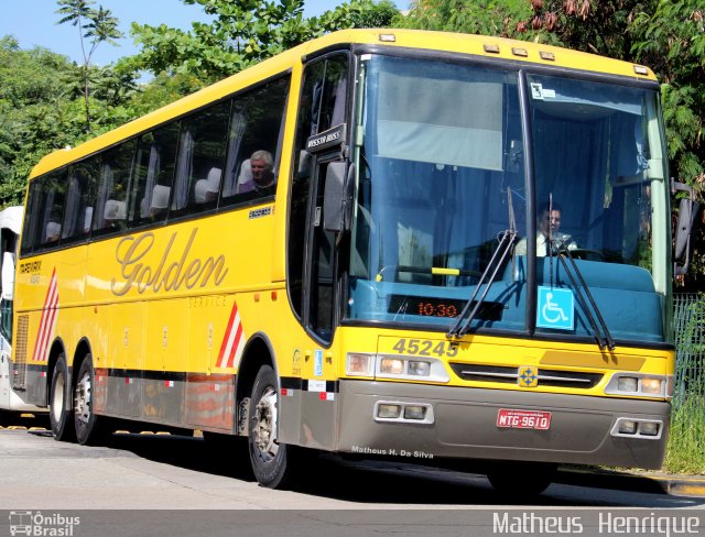 Viação Itapemirim 45245 na cidade de São Paulo, São Paulo, Brasil, por Matheus Henrique. Número da foto: #3355850.