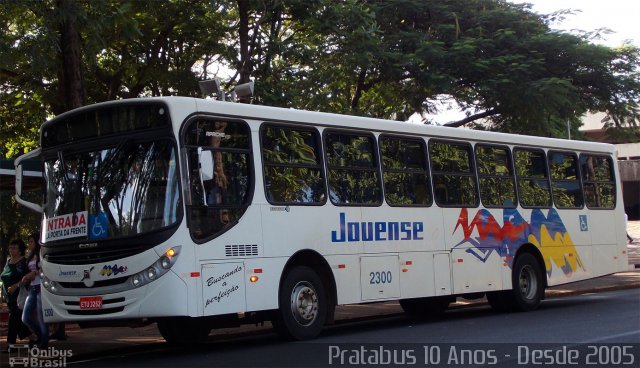 Auto Viação Jauense 2300 na cidade de Jaú, São Paulo, Brasil, por Cristiano Soares da Silva. Número da foto: #3354702.