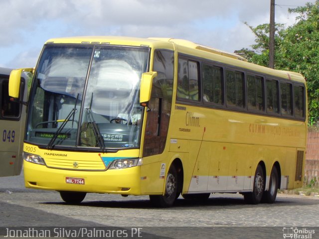 Viação Itapemirim 9005 na cidade de Palmares, Pernambuco, Brasil, por Jonathan Silva. ID da foto: 3354306.