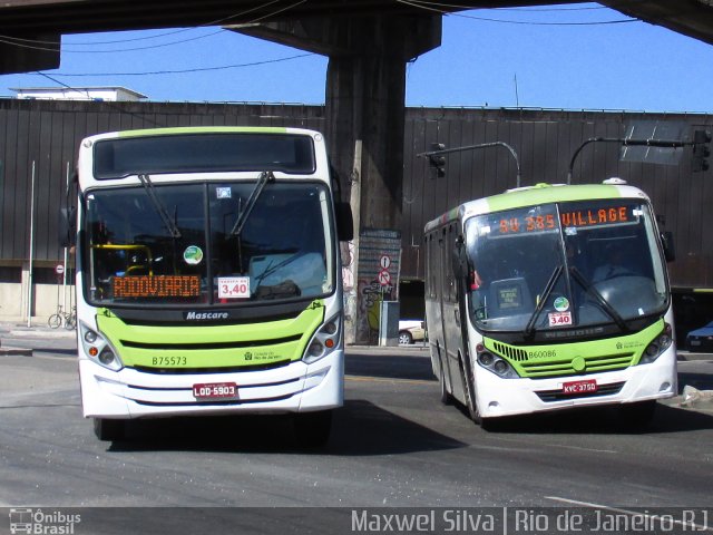 Viação Madureira Candelária B75573 na cidade de Rio de Janeiro, Rio de Janeiro, Brasil, por Maxwel Silva. Número da foto: #3355109.