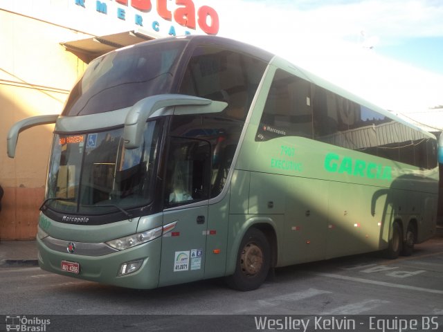 Viação Garcia 7907 na cidade de Sorocaba, São Paulo, Brasil, por Weslley Kelvin Batista. Número da foto: #3354492.