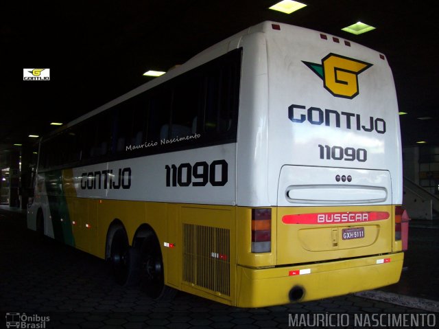 Empresa Gontijo de Transportes 11090 na cidade de Belo Horizonte, Minas Gerais, Brasil, por Maurício Nascimento. ID da foto: 3358254.