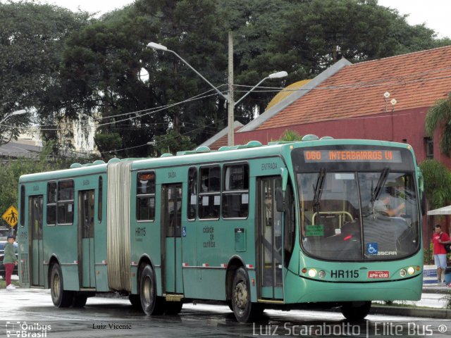 Auto Viação Redentor HR115 na cidade de Curitiba, Paraná, Brasil, por Luiz Scarabotto . Número da foto: #3356189.