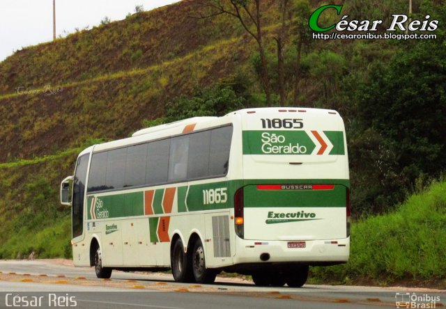 Cia. São Geraldo de Viação 11865 na cidade de Caeté, Minas Gerais, Brasil, por César Ônibus. Número da foto: #3358180.
