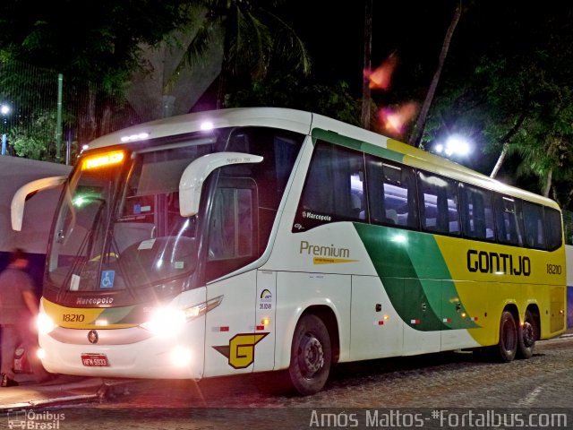 Empresa Gontijo de Transportes 18210 na cidade de Fortaleza, Ceará, Brasil, por Amós  Mattos. Número da foto: #3357401.