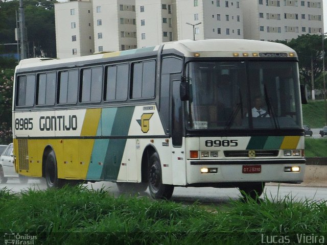 Empresa Gontijo de Transportes 8985 na cidade de Belo Horizonte, Minas Gerais, Brasil, por Lucas Vieira. ID da foto: 3357162.