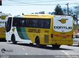 Empresa Gontijo de Transportes 3880 na cidade de Belo Horizonte, Minas Gerais, Brasil, por Tailisson Fernandes. ID da foto: :id.