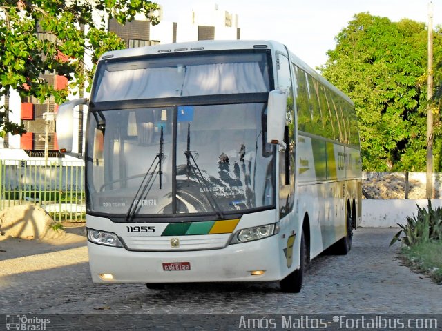 Empresa Gontijo de Transportes 11955 na cidade de Fortaleza, Ceará, Brasil, por Amós  Mattos. Número da foto: #3360138.