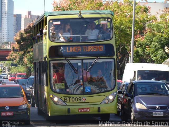 Transporte Coletivo Glória BT009 na cidade de Curitiba, Paraná, Brasil, por Matheus Barreto de Souza. ID da foto: 3359760.