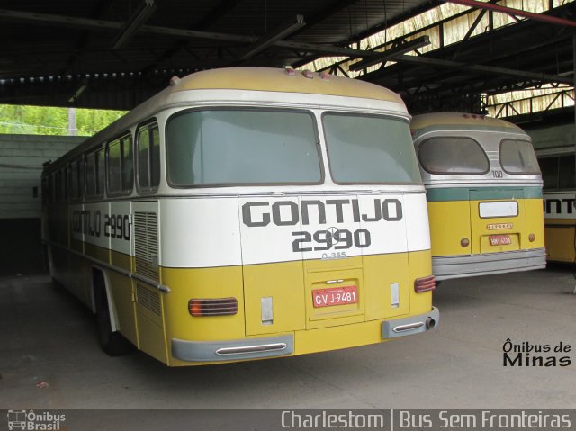 Empresa Gontijo de Transportes 2990 na cidade de Contagem, Minas Gerais, Brasil, por Charlestom Vinicius Carvalho Silva. ID da foto: 3358545.