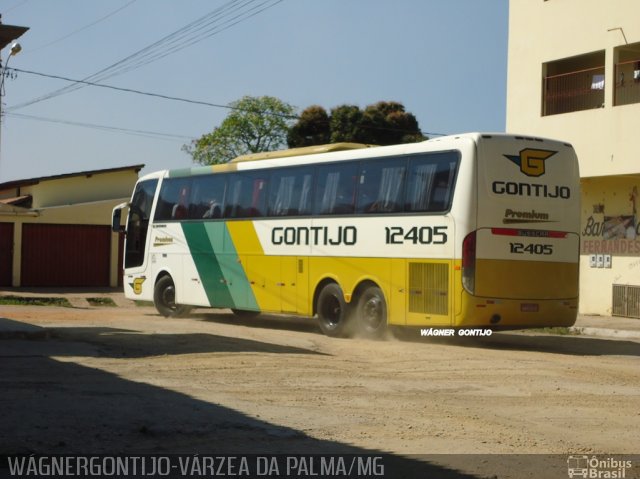 Empresa Gontijo de Transportes 12405 na cidade de Várzea da Palma, Minas Gerais, Brasil, por Wagner Gontijo Várzea da Palma-mg. Número da foto: #3359865.