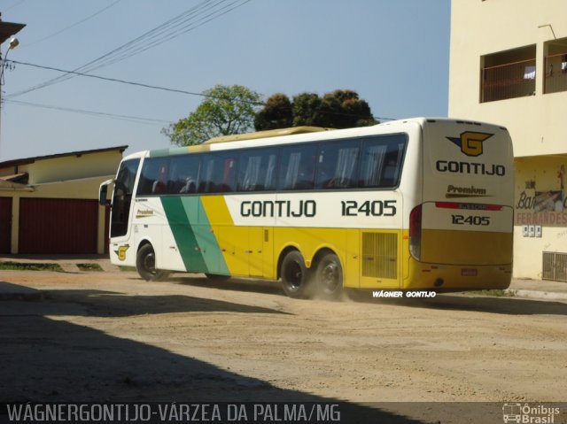 Empresa Gontijo de Transportes 12405 na cidade de Várzea da Palma, Minas Gerais, Brasil, por Wagner Gontijo Várzea da Palma-mg. ID da foto: 3359865.