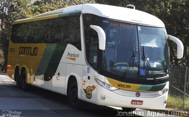 Empresa Gontijo de Transportes 18535 na cidade de São Paulo, São Paulo, Brasil, por Jonathan  Aguiar Correa. Número da foto: #3362430.