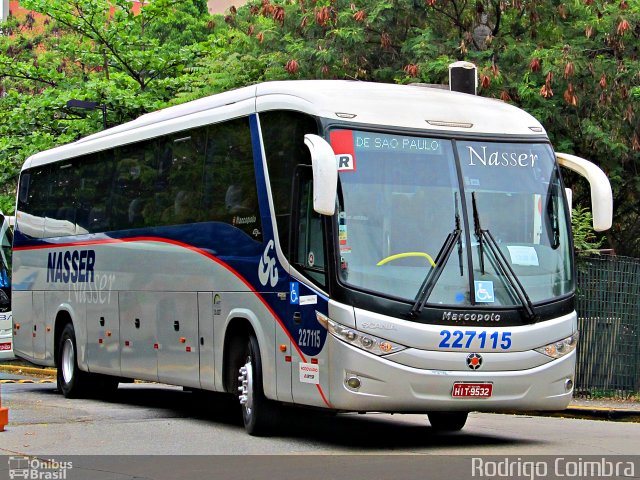 Viação Nasser 227115 na cidade de São Paulo, São Paulo, Brasil, por Rodrigo Coimbra. Número da foto: #3362229.