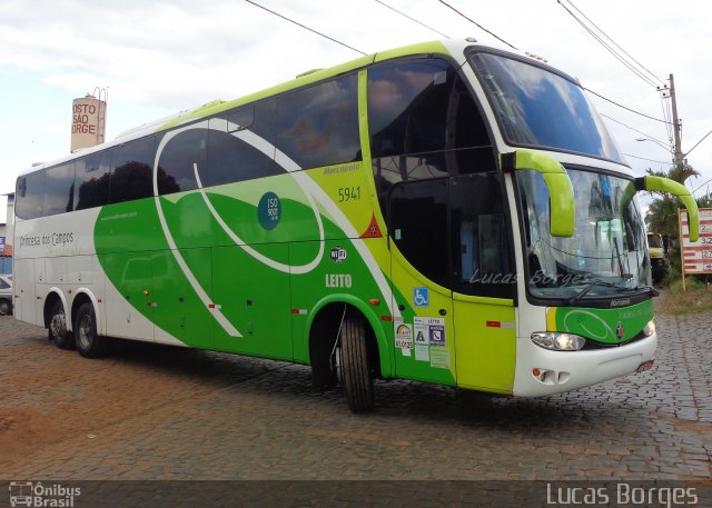Expresso Princesa dos Campos 5941 na cidade de Araxá, Minas Gerais, Brasil, por Lucas Borges . Número da foto: #3362210.